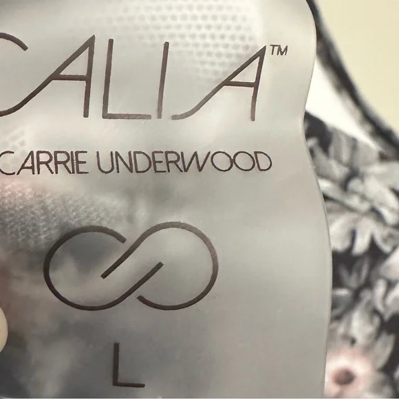 Calia floral workout tank with built in bra size large - Picture 5 of 5